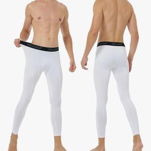 White Men’s Thermal Long Johns